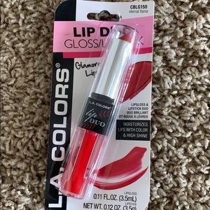 Lipstick and lipgloss